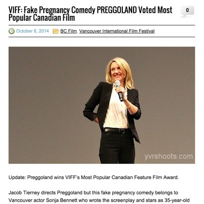 Preggoland, featuring Sonja Bennett