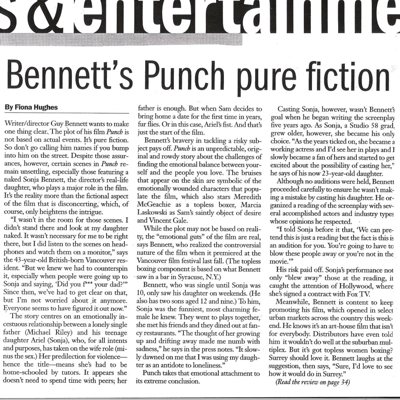 Punch, featuring Sonja Bennett